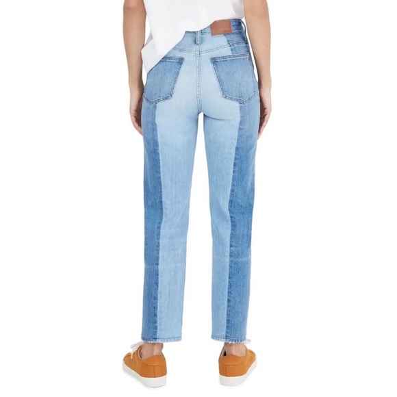Madewell Classic Straight Two-Tone
Pieced Edition Denim Jeans - Picture 2 of 5